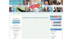 Desktop Screenshot of 2011.agileee.org